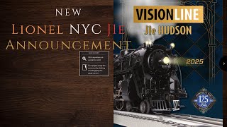 NEW Lionel Product Announcement  Lionel Vision Line NYC 700e Hudson Returns Better than Ever [upl. by Fitzsimmons]