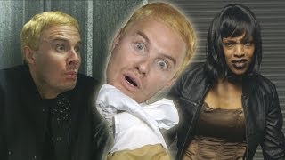 MIDGET EMINEM  quotThe Monsterquot BLOOPERS [upl. by Kciremed]