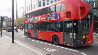 RARE APPEARANCE Go Ahead London LT875 LTZ1875 Route 115 at Aldgate Station  29032024 [upl. by Caldeira125]