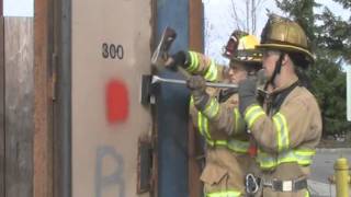 Forcible Entry  Through the Lock Deadbolt [upl. by Cadmann]