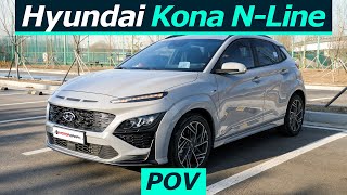 New 2022 Hyundai Kona N Line POV Ride quotA Fun to Drive SUV from Hyundaiquot [upl. by Alexandr]