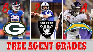 2024 Free Agent Signing Grades [upl. by Eugenie992]