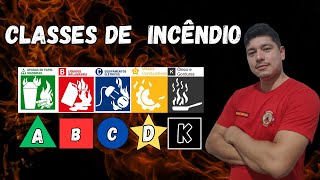 CLASSES DE INCÊNDIO [upl. by Luhar]