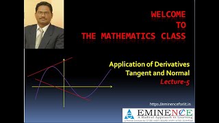 Tangent Normal Lecture 5 [upl. by Kendrick]