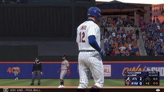 MLB The Show 23 2023 Mode 9 Mets  Braves [upl. by Christie]