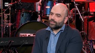 Lundini intervista Saviano  Una pezza di Lundini 18052021 [upl. by Bred]