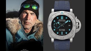 SIHH 2019 Handson the Panerai Submersible Mike Horn Edition [upl. by Itnuahsa]