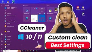 Ccleaner custom clean best settings for windows 1011 pc and laptop  best pc cleaner for windows [upl. by Benedicto]