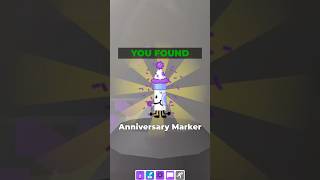 How To Get Anniversary Marker in Find The Markers  Roblox Shorts [upl. by Adnahsat]