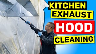 How to Clean a Kitchen Exhaust Hood  Start to Finish [upl. by Fanchan]