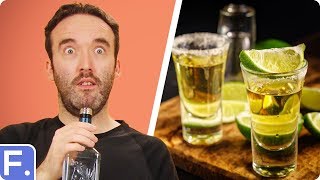 Irish People Taste Test Mexican Tequila [upl. by Telracs]