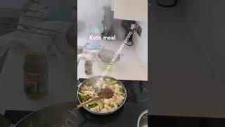 shorts Keto meal chicken Broccoli 🥦 cauliflower pesto [upl. by Atinnor]