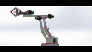 Robotic Arm Using DC Motor [upl. by Emersen873]