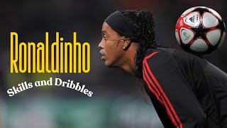 Ronaldinho  Skills and Dribbles  مهارات ومراوغات رونالدينيو [upl. by Cozza]