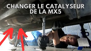 IVRE IL CHANGE SEUL SON CATALYSEUR  Ep1 Mazda MX5 NA [upl. by Ylloj]