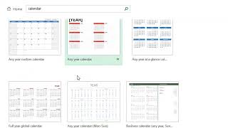 How to Create a Calendar in Excel [upl. by Notlaw845]