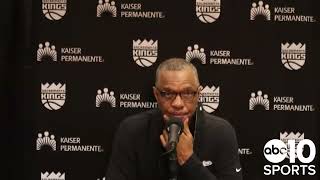 Kings interim coach Alvin Gentry steams over obscure NBA rule following Sacramentos loss to Lakers [upl. by Danyette]