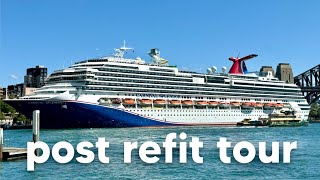 The Ultimate Carnival Splendor Tour Post 2024 Refit [upl. by Anatol788]