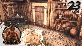 CONAN EXILES THE FROZEN NORTH  Rebuilding  EP23 [upl. by Acus]