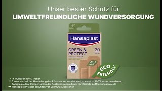 Green amp Protect – umweltfreundlichere Wundversorgung  Hansaplast [upl. by Sucram]