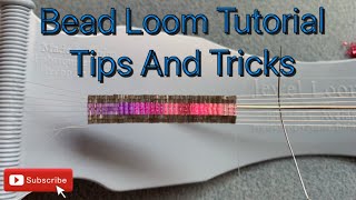 Bead Loom Bracelet Tutorial  How to use the jewel loom tips and tricks [upl. by Chapen200]