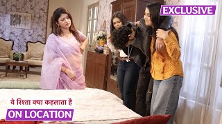 Yeh Rishta Kya Kehlata  On Location  Kiara Aur Charu Ne Kiya Abhir Ko Kidnap [upl. by Ynetruoc]