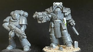 Pt 2 Cataphractii Terminator true scale conversion Horus Heresy Space Marine 30k 40k [upl. by Melamie]