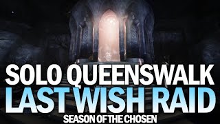 Solo Queenswalk in Season of the Chosen Glitch Method Destiny 2 [upl. by Halona]