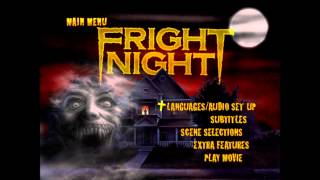 Fright Night 1985 UK DVD Menu [upl. by Pasadis]