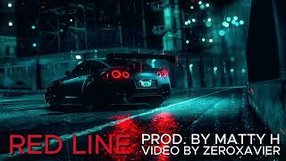 RED LINE  Hard Underground Rap Type Beat  Bass Boosted [upl. by Ilah]