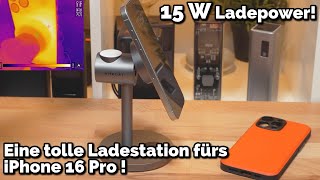 AMEGAT MagFusion 3in1 im Test Top Ladestation für iPhone 16 Pro [upl. by Maidie]