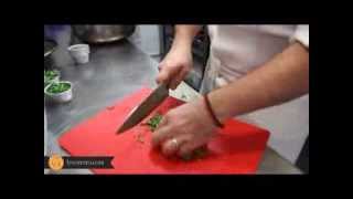 Recette de chef  tartare de saumon au restaurant lInattendu [upl. by Tserrof]