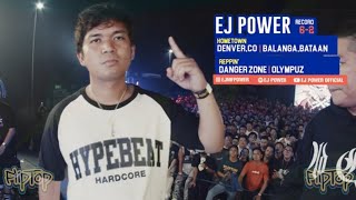 EJ Power All 3 Rounds vs Romano  Unibersikulo 12 [upl. by Rolfston932]