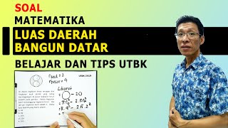 Luas Daerah Bangun Datar  Belajar dan TIPS UTBK [upl. by Oswald95]