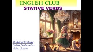 STATIVE VERBS [upl. by Ahsienat980]