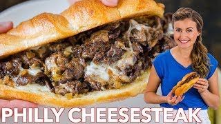 How To Make Classic Philly Cheesesteak Sandwich [upl. by Vasquez]