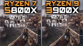 Ryzen 7 5800X vs Ryzen 9 3900X Benchmarks – 15 Tests 🔥 [upl. by Hathaway]