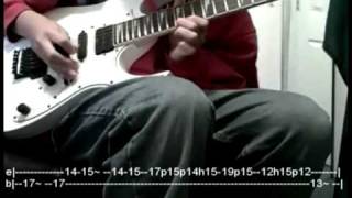 Metallica  Master of Puppets Interlude and Solo 1 Lesson w tabs [upl. by Lenny]