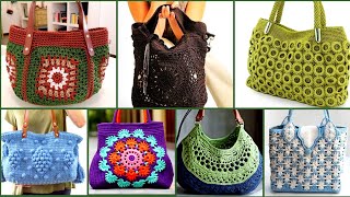 Best amp out standing Crochet Bags Creative Designs ideas 2024 [upl. by Nnaasil]