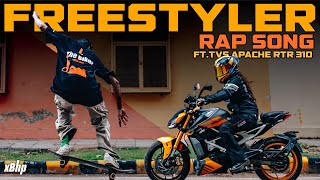 Freestyler Rap Song Ft TVS Apache RTR 310 [upl. by Adlaremse]