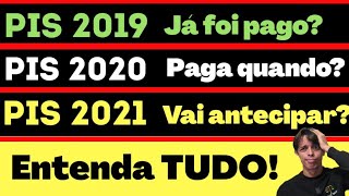 PIS 2021 foi antecipado trabalhei em 2020 tenho direito ao PIS 2020 QUEM TEM DIREITO AO PIS 2020 [upl. by Suirradal]