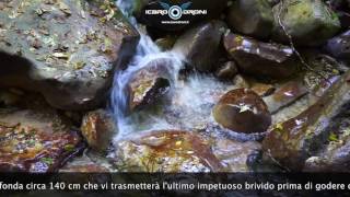 LABRUZZO delle escursioni  LE CASCATE DI CUSANO Abbateggio PE by Icaro Droni [upl. by Hairakcaz]