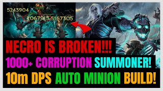 NEW SSSTier ENDGAME Wraith Lord Necromancer Builds 1000 Corruption Ready FULL Guide [upl. by Hares259]