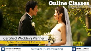 Career Training Program  Certified Wedding Planner [upl. by Lozano]