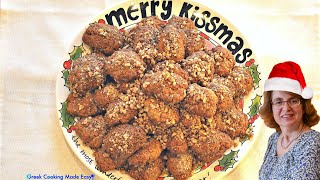 Melomakarona Made Easy and BEST EVER  Greek Christmas Honey Cookies  Μελομακάρονα τέλεια amp τραγανά [upl. by Israel154]