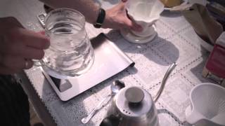 Slow Coffee V60  DE KOFFIEDOC [upl. by Aicarg]