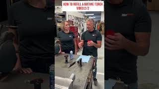 How To Refill a MagTorch® Butane Torch 22 [upl. by Norraa]