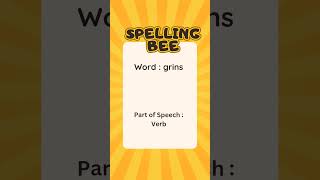 Spelling Bee Words for Kids  Fun and Easy Spelling Practice spellingbee wordoftheday phonicsfun [upl. by Edwin275]