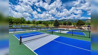 Twelve new pickleball courts are now open to the public at Bear Creek Park [upl. by Valida15]