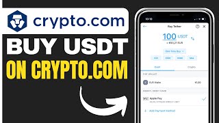 How to Buy USDT on Cryptocom 2024 [upl. by Aikram]